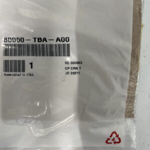 Genuine Honda AC Label 80050-TBA-A00