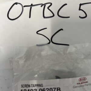 Genuine Kia Fender Liner Screw 12493-06207B (One Screw)