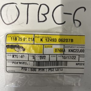 Genuine Kia Fender Liner Screw 12493-06207B (One Screw)