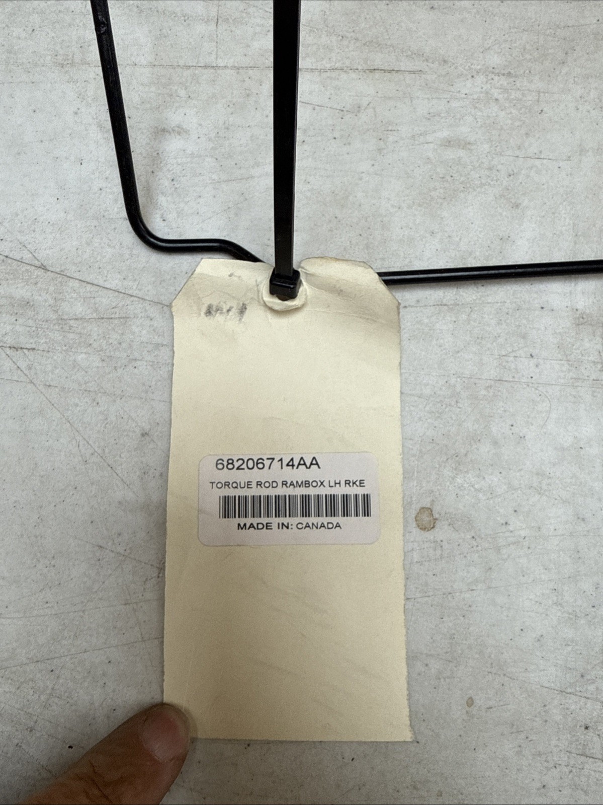 Genuine Mopar Storage Bin Torsion Rod Right 68206714AA - Image 4