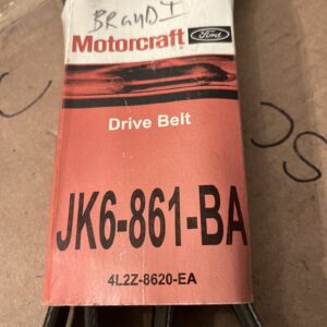 Genuine Motorcraft Serpentine Belt  JK6-861-BA / Ford 4L2Z-8620-EA NOS