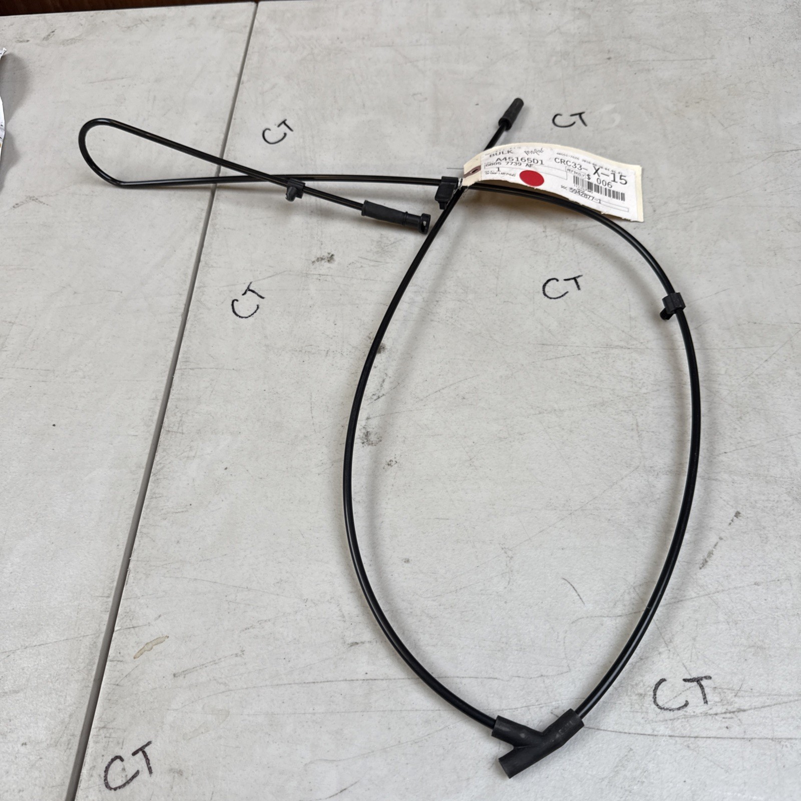 Genuine OEM Front Windshield Washer Hose and Connector For Chrysler 300 14-19 - Image 4