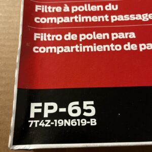 Genuine OEM Motorcraft FP65 Cabin Air Filter Ford 7T4Z19N619B
