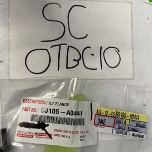 Genuine Toyota Flange Bolt, 90105-A0441