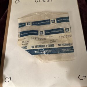 Gm Camaro 1967-1968 Door Button 9709600 NOS OEM