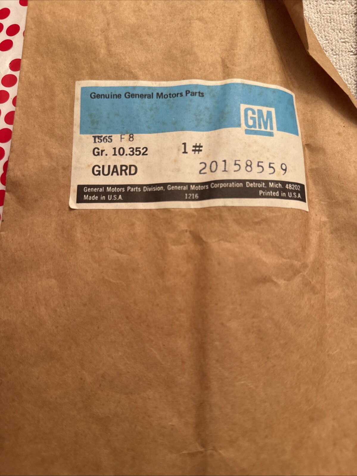 Gm MOULDING Guard 20158559 - Image 3