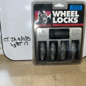 Gorilla Wheel Locks Chrome 14mm x 1.50 Bulge Acorn 14x1.5 2" Lug Nut 76641N