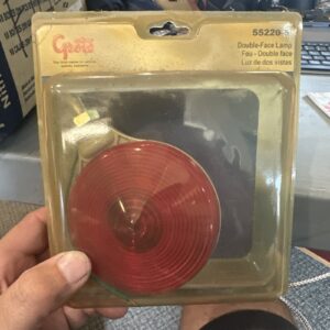 Grote 55220-5 Round Thin Line Double Face Lamp Light RED & YELLOW