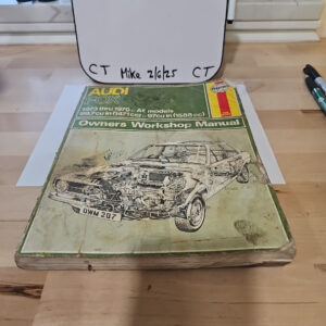 HAYNES AUDI FOX All Models 1973 thru 1979 Owners Workshop Manual
