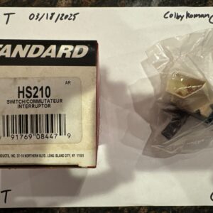 HVAC Blower Control Switch Standard HS-210