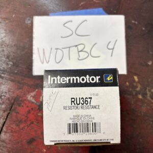 HVAC Blower Motor Resistor Standard Motor Products RU-367