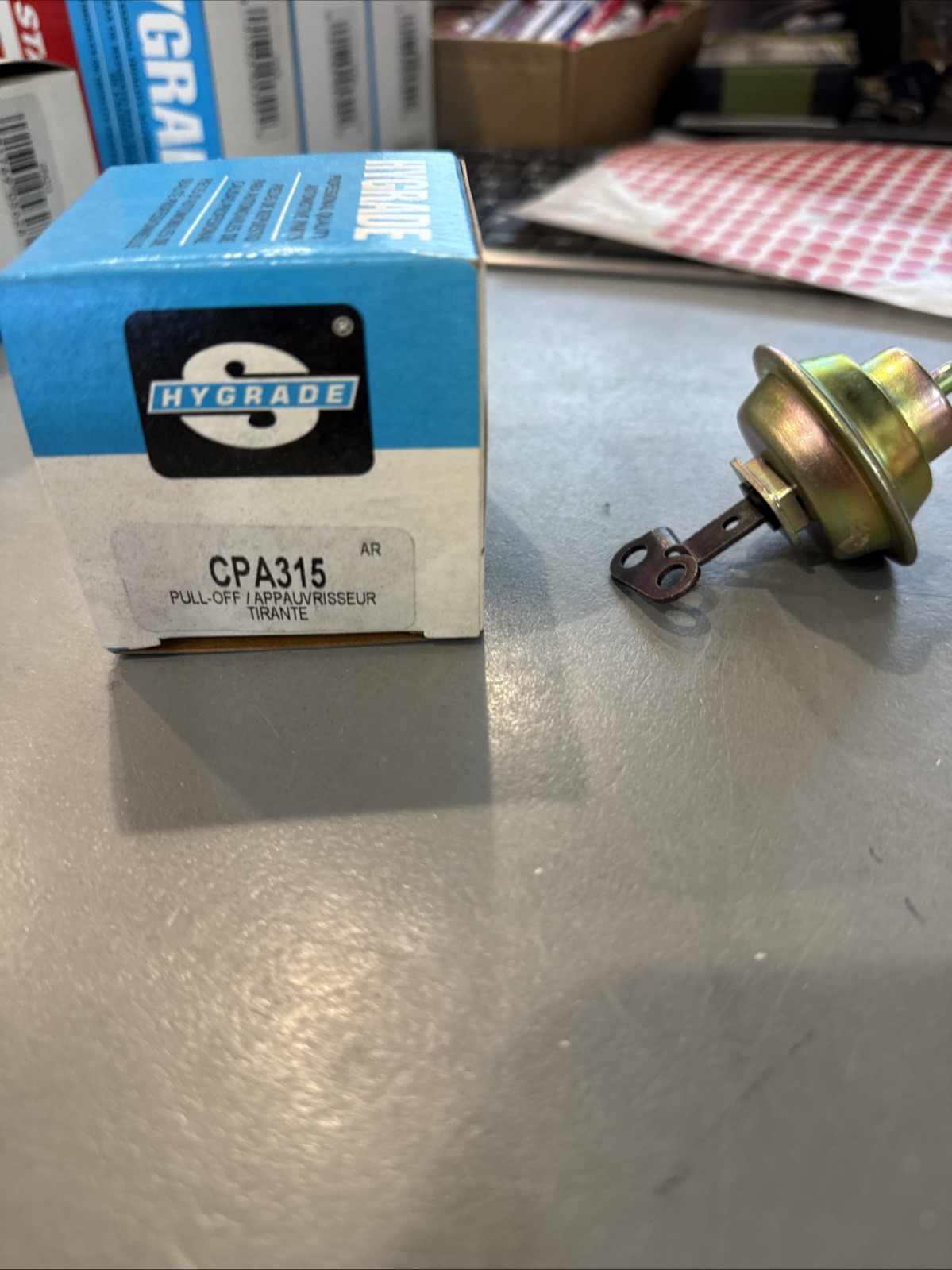 HYGRADE TUNEUP CPA315 Carburetor Choke Pull-off