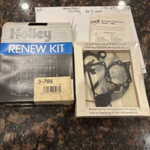 Holley Carburetor Renew Kit / 3-789 Rochester Model 1ME, 1976-1978 Chevrolet