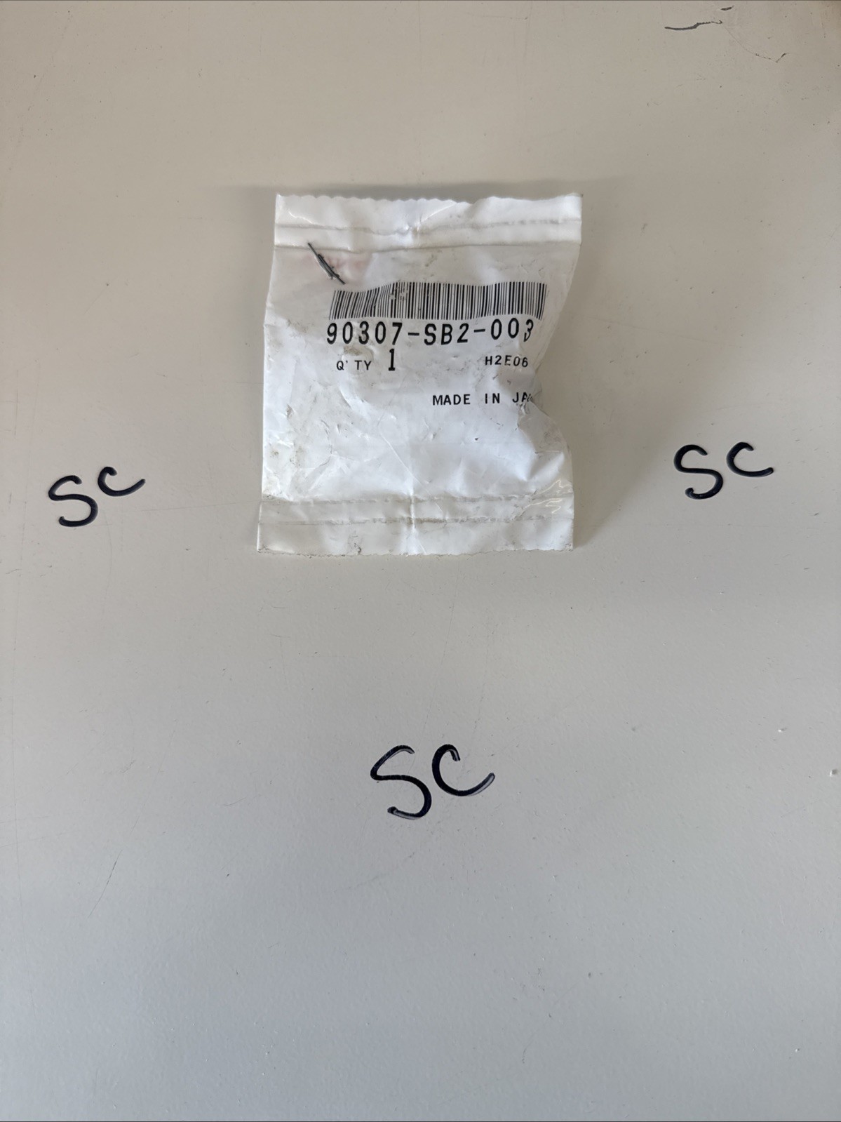 Honda 90307-SB2-003 Nut, Castle (12MM) 1975-1987