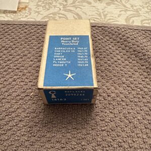 Ignition Contact Set-Breaker Points Standard CH14VT