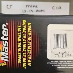 Ignition Wire Set  Parts Master/Standard Motor Products  26915