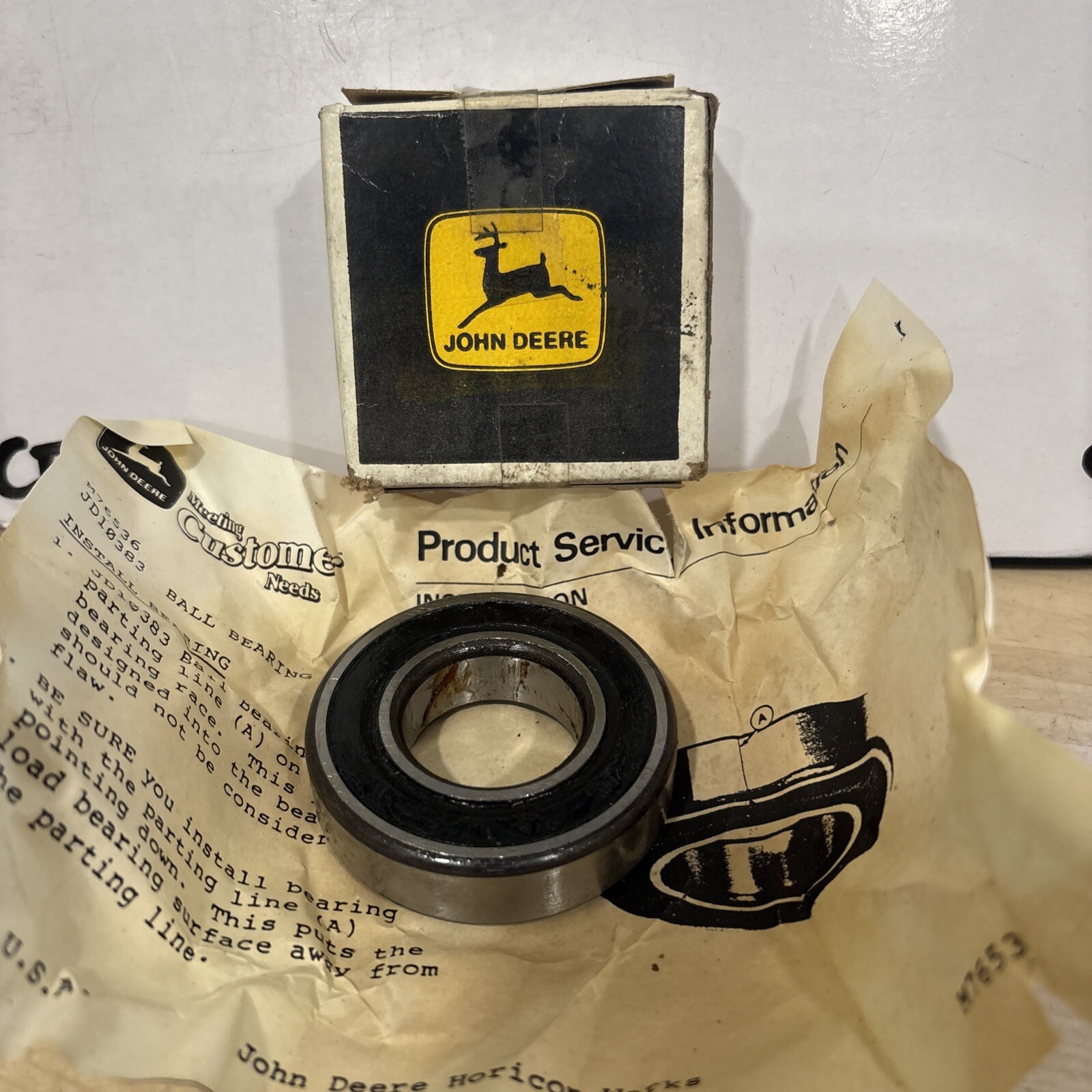 John Deere Ball Bearing OEM Part#JD10383 - Image 3