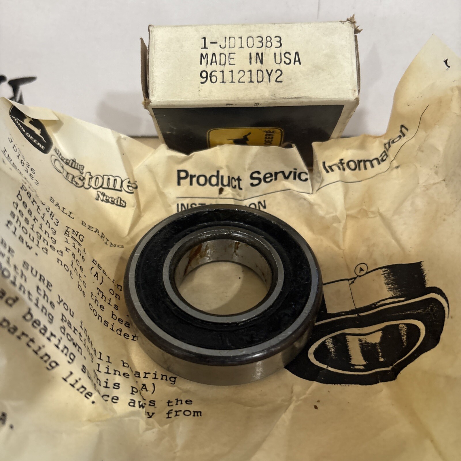 John Deere Ball Bearing OEM Part#JD10383 - Image 4