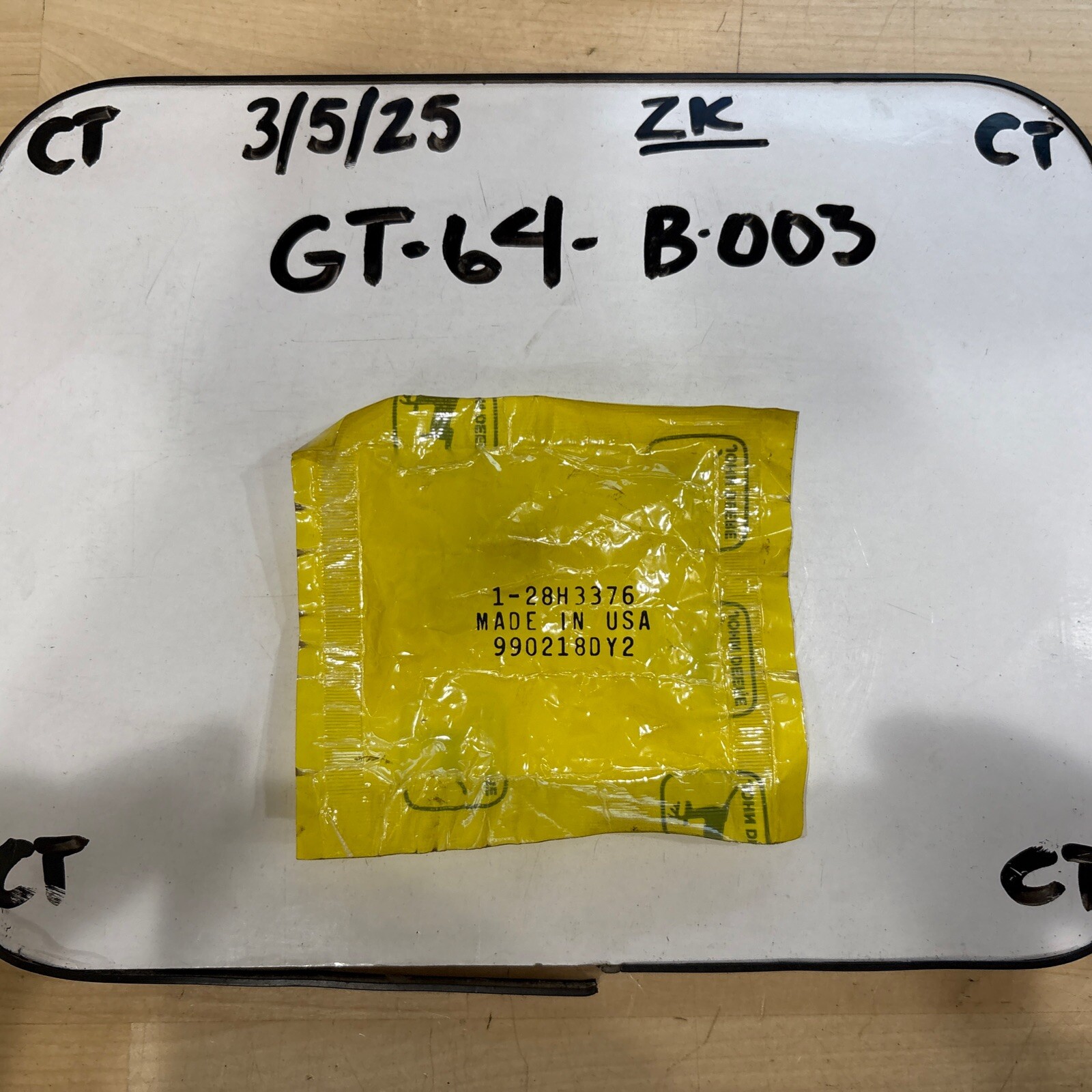 John Deere Spacer 28H3376