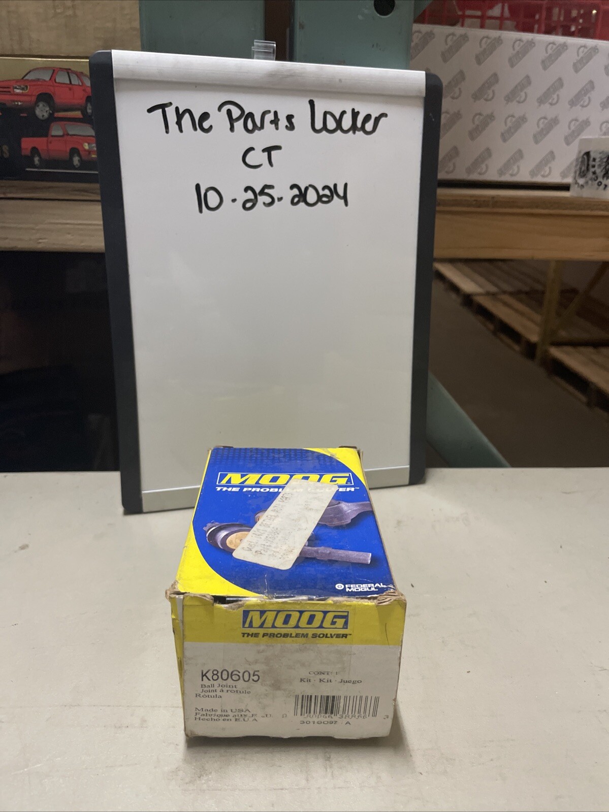 K80605 Moog Suspension Ball Joint Assembly