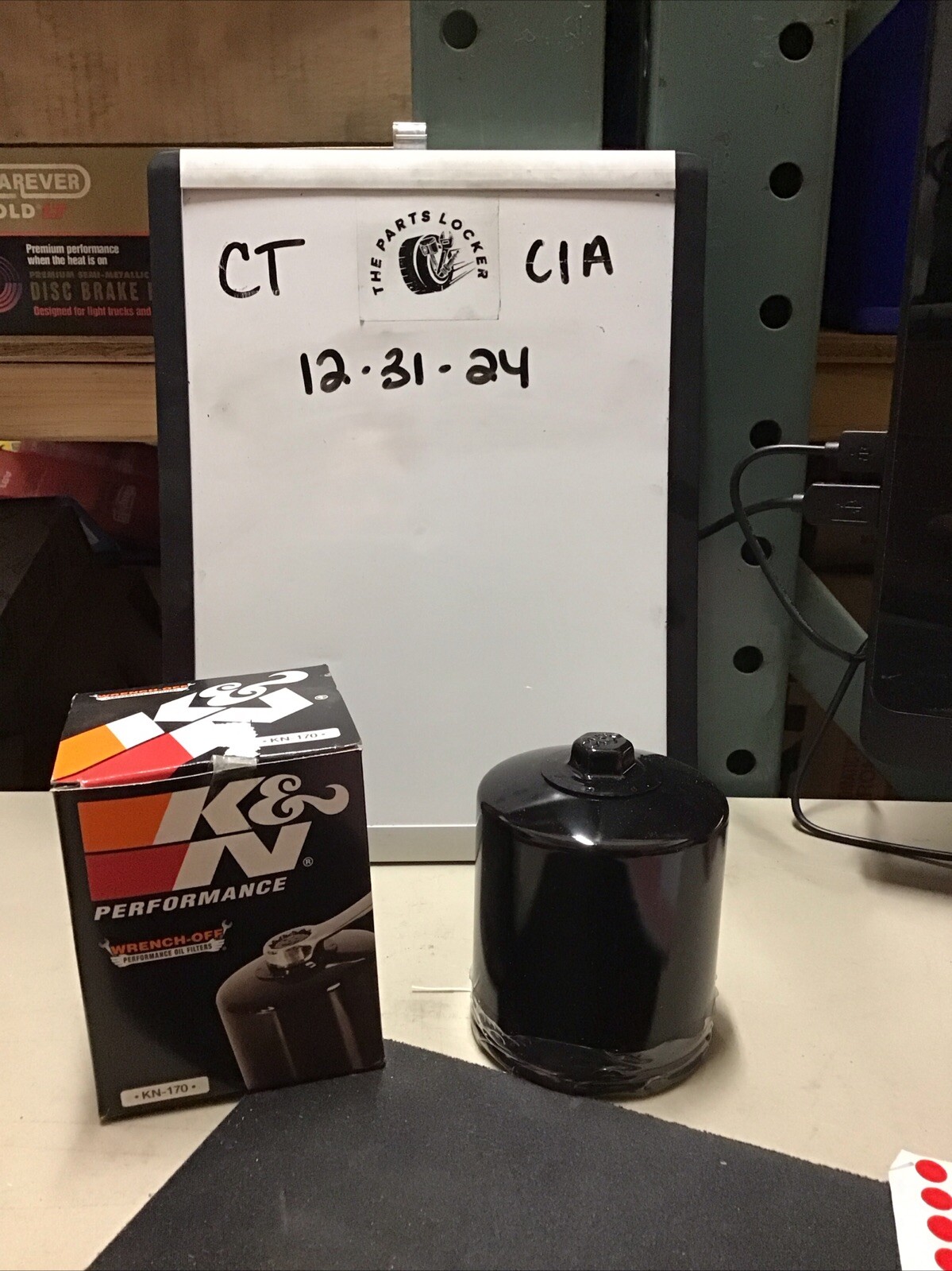 K&N KN-170 Motorcycle Oil Filter: High Performance Harley Davidson Motorcycles,