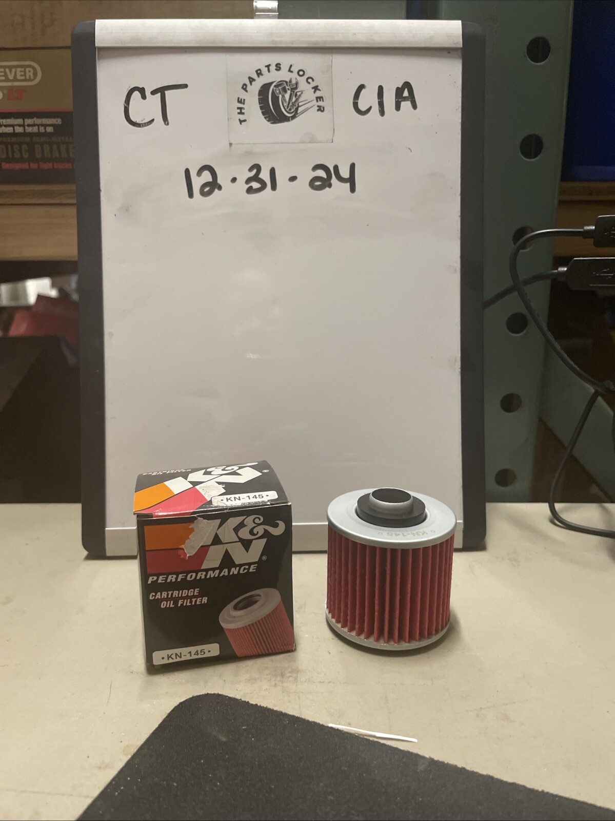 K&N Oil Filter #KN-145 for Yamaha