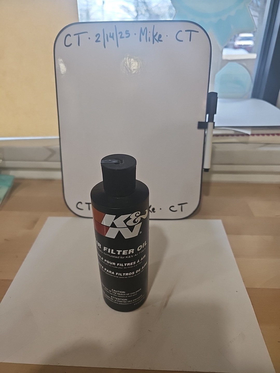 K&N Squeeze Air Filter Oil (8 Oz.)