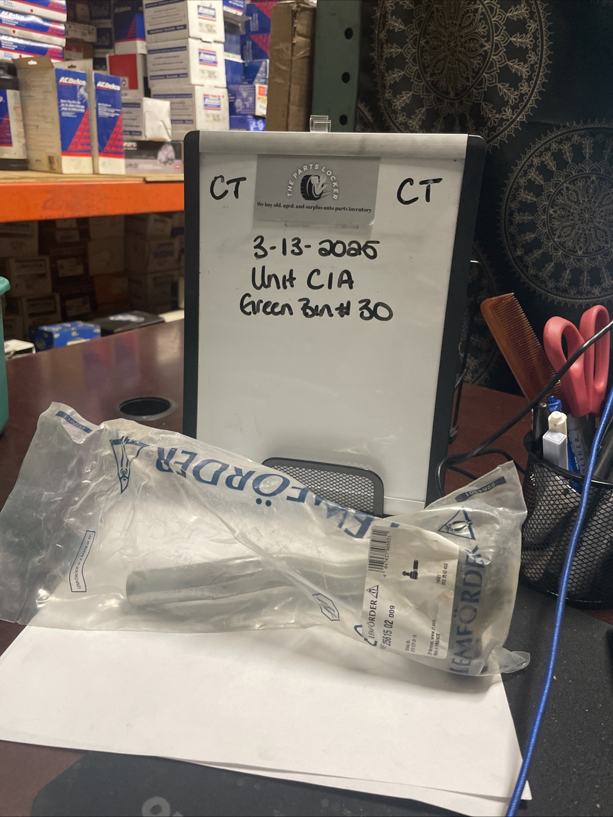 Lemforder Tie Rod End Front Left 2561502 Automotive Replacement Part