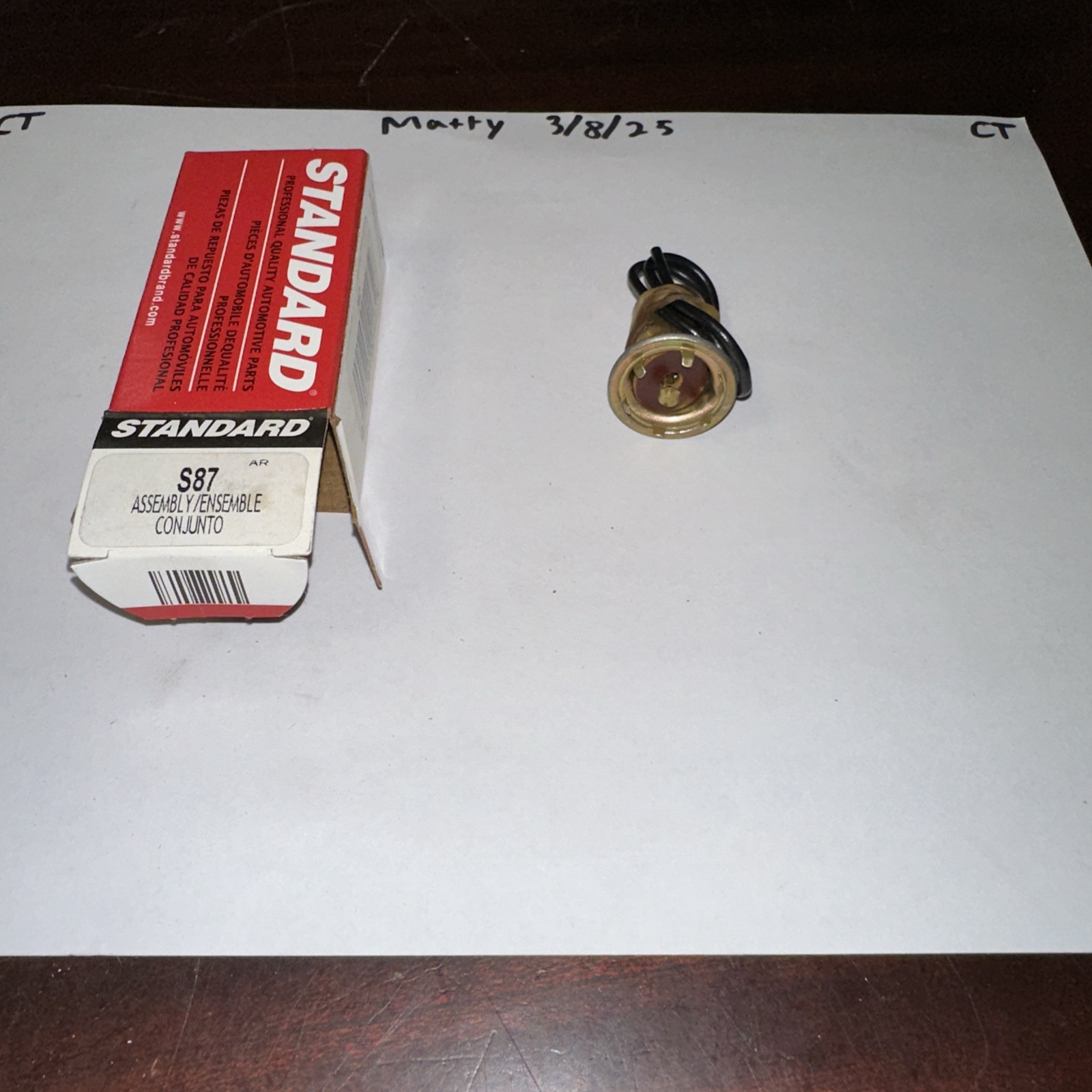 License Plate Light Socket Standard S-87 - Image 4