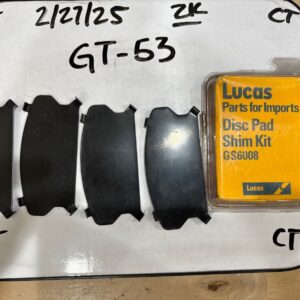 Lucas Disc Pad Shim Kit GS6008