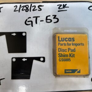 Lucas Parts Disc Pad Shim Kit GS6005
