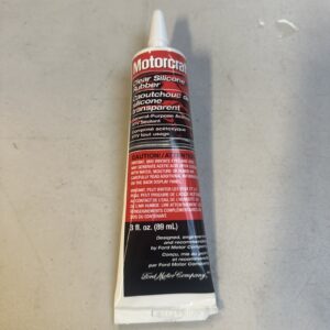 MOTORCRAFT CLEAR SILICONE RUBBER-3 OZ TA32