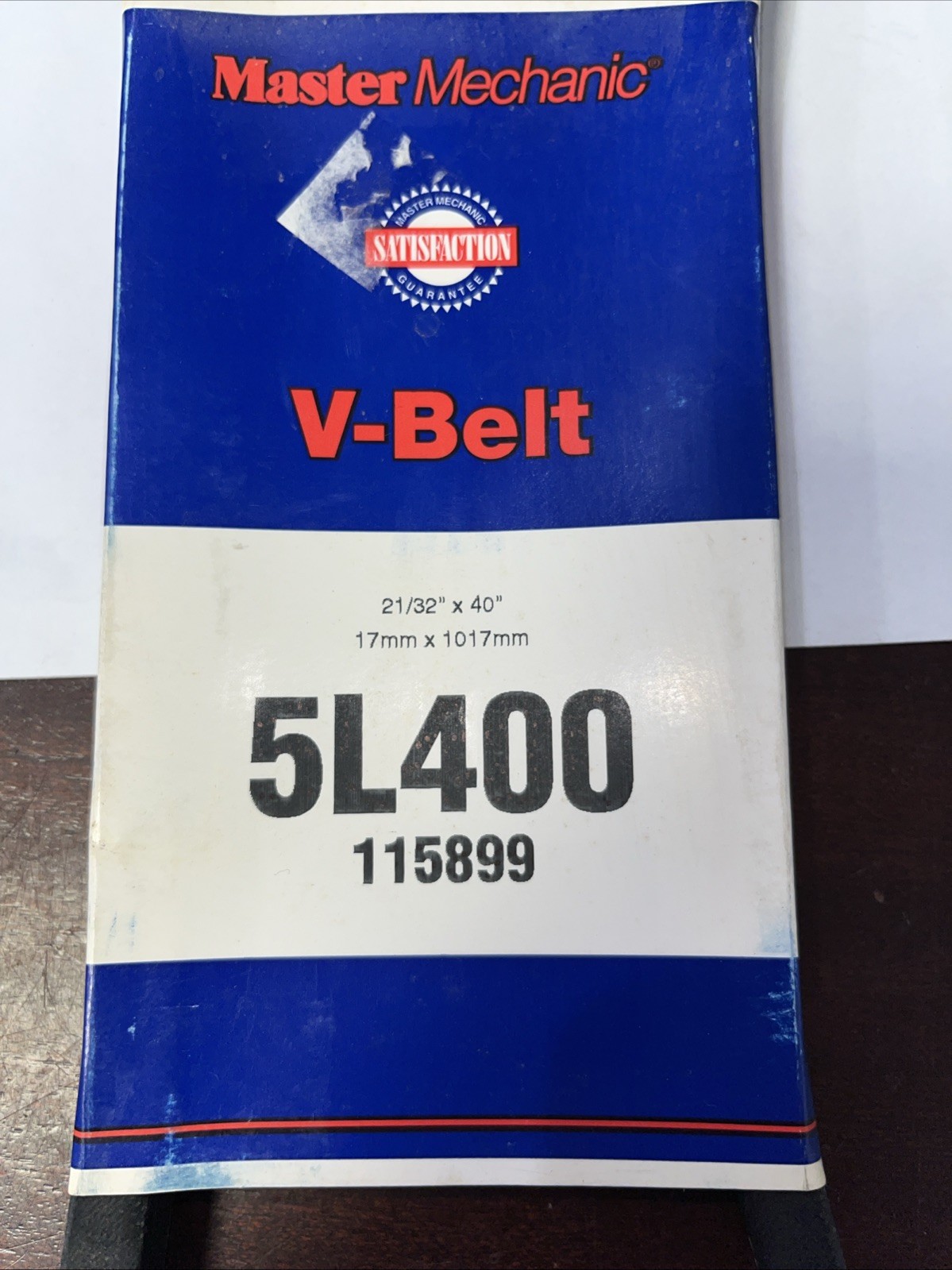 Master Mechanic V-Belt 115899 21/32" x 40" 5L400 - Image 3