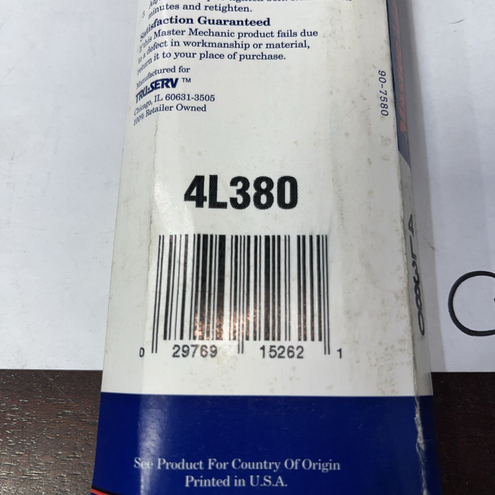 Master mechanic V belt 4L380 - Image 4