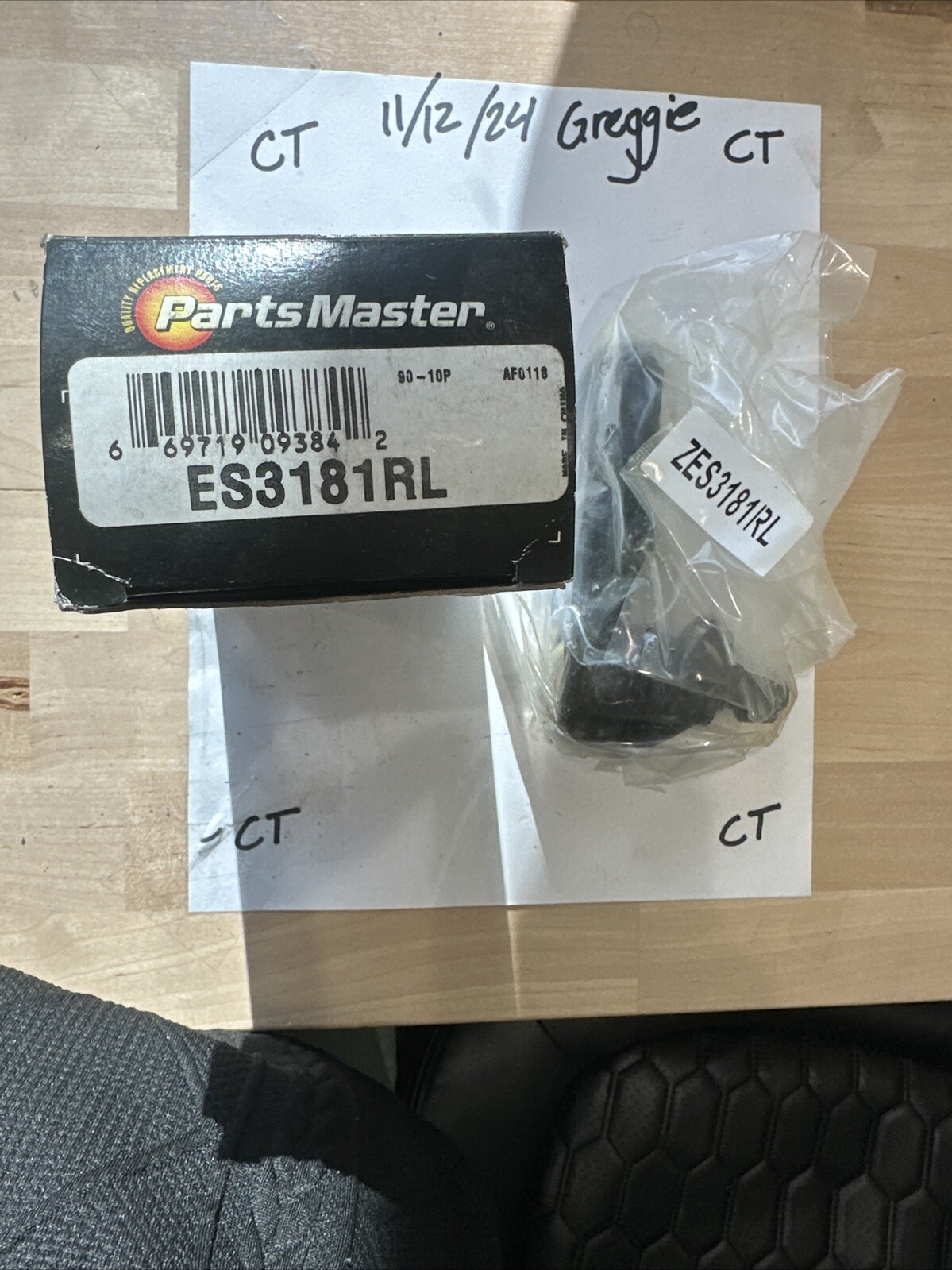 Master pro ES3181RL Front Outer Tie Rod End