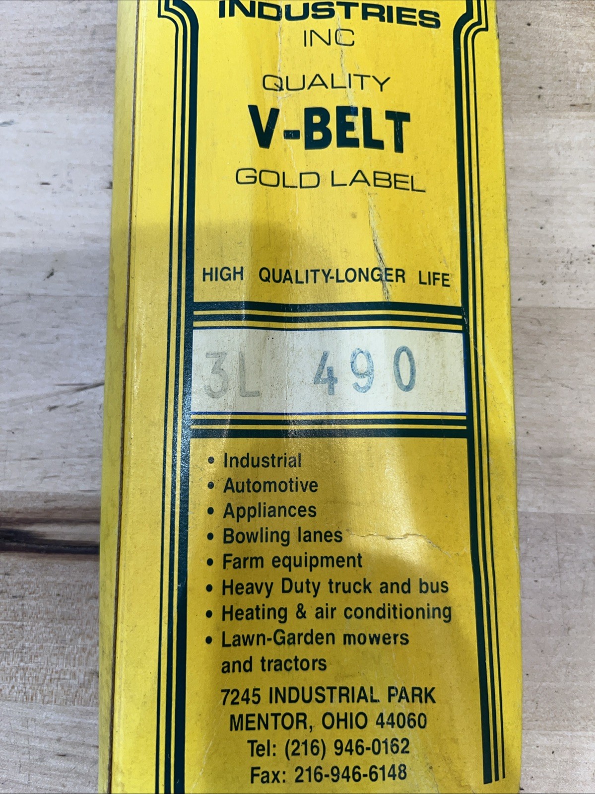 Melmak Industries V Belt 3L 490 - Image 3