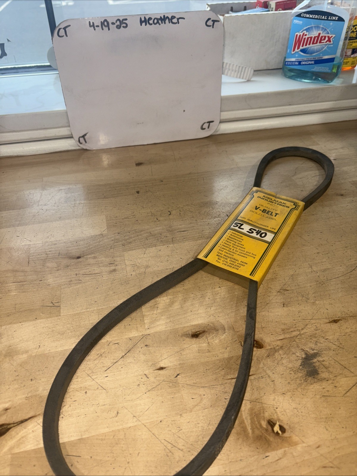 Melmark V Belt 5L540 Gold Label