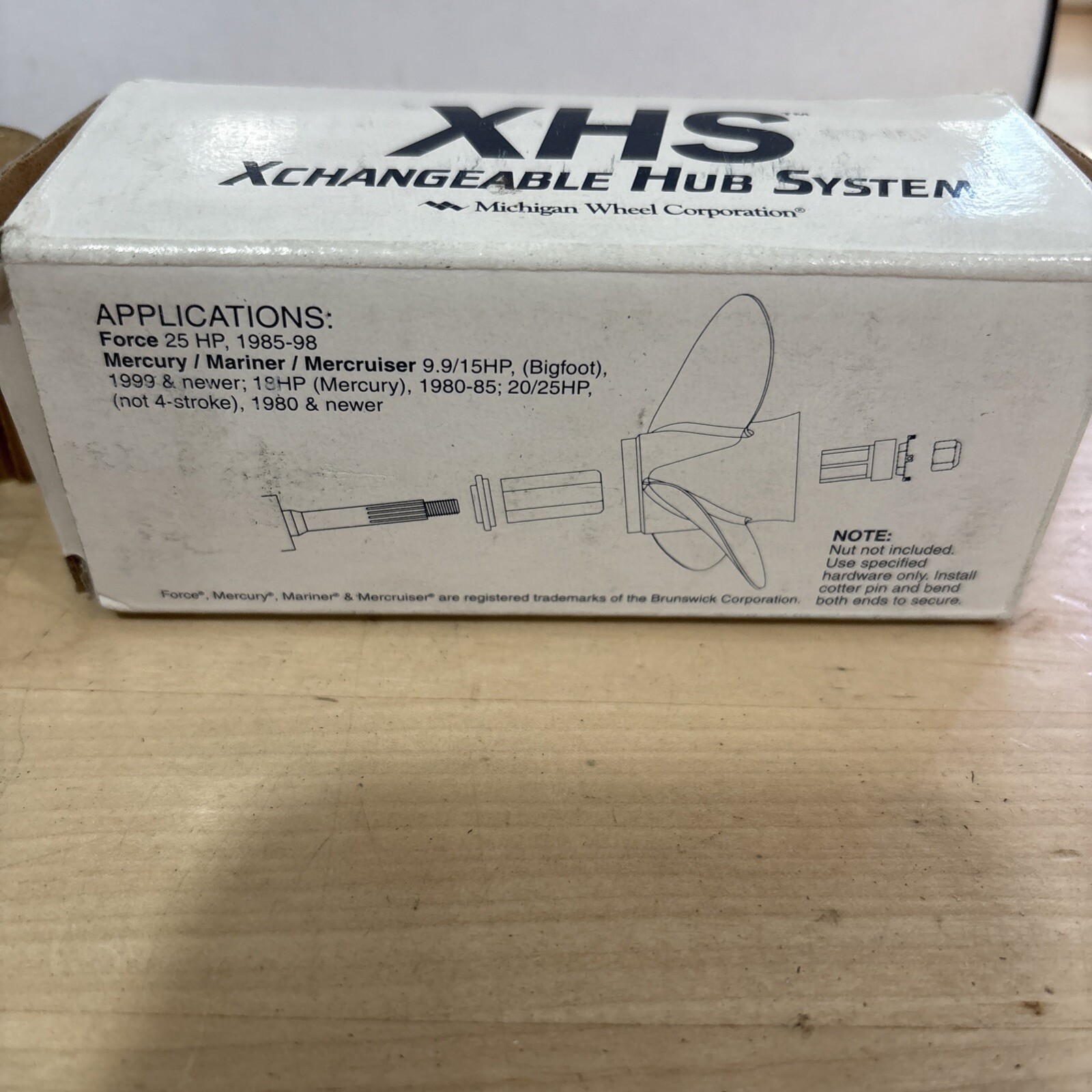 Michigan Wheel XHS Hub Kit 120 For Mercury Mariner Force Outboards 18-25HP - Image 4