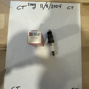 Mighty RF32 Power Core Spark Plug, replaces SP-415 STK400 4339429 ASF32CM HR8BC