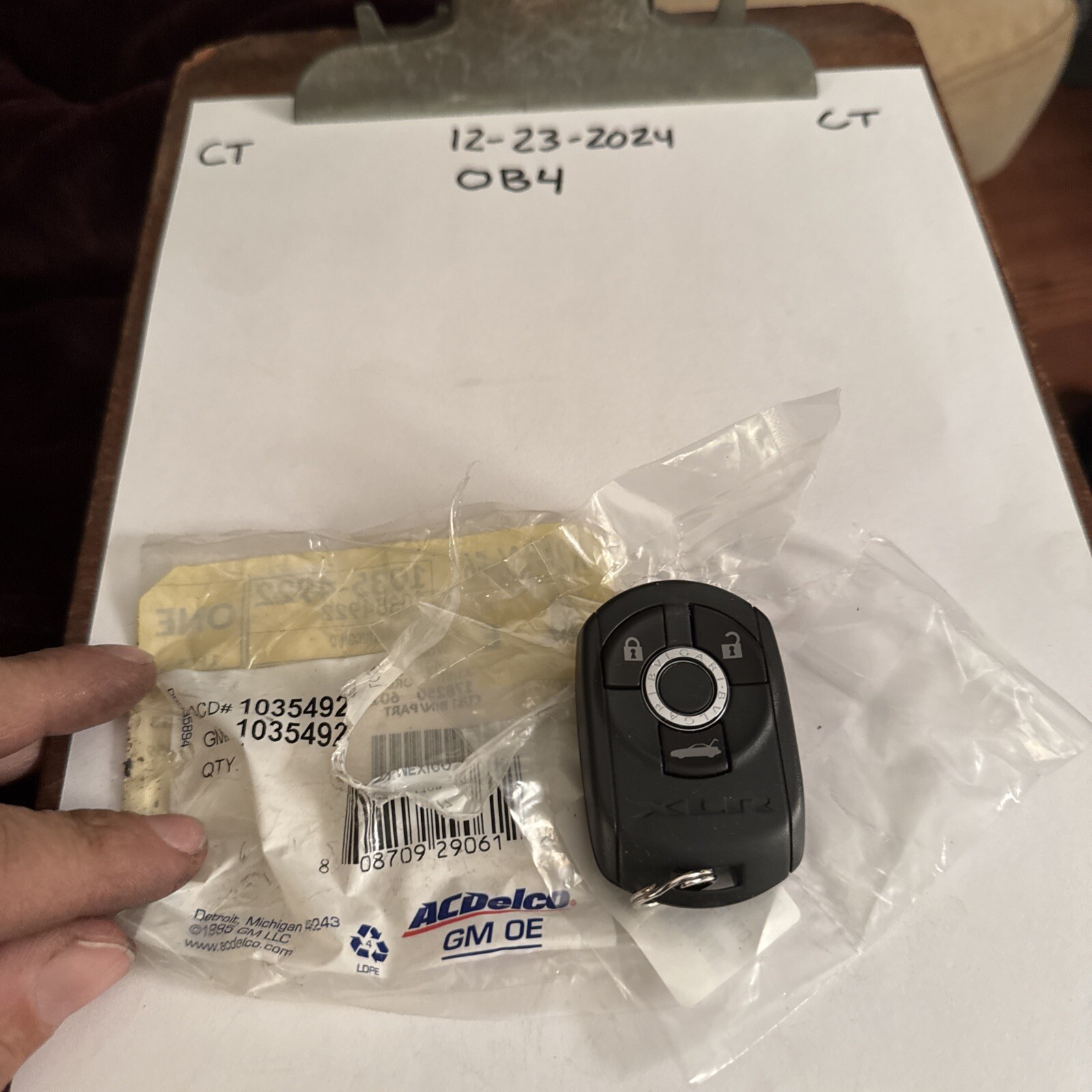 Mint! OEM GM 04 05 06 07 Cadillac XLR Remote Fob Transmitter M3N65981403