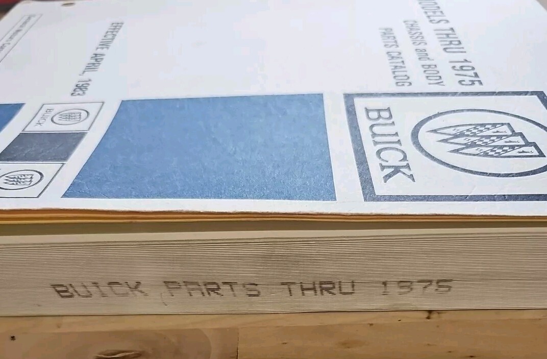 Models Thru 1975 Buick Chassis And Body Parts Catalog #40 - Image 4