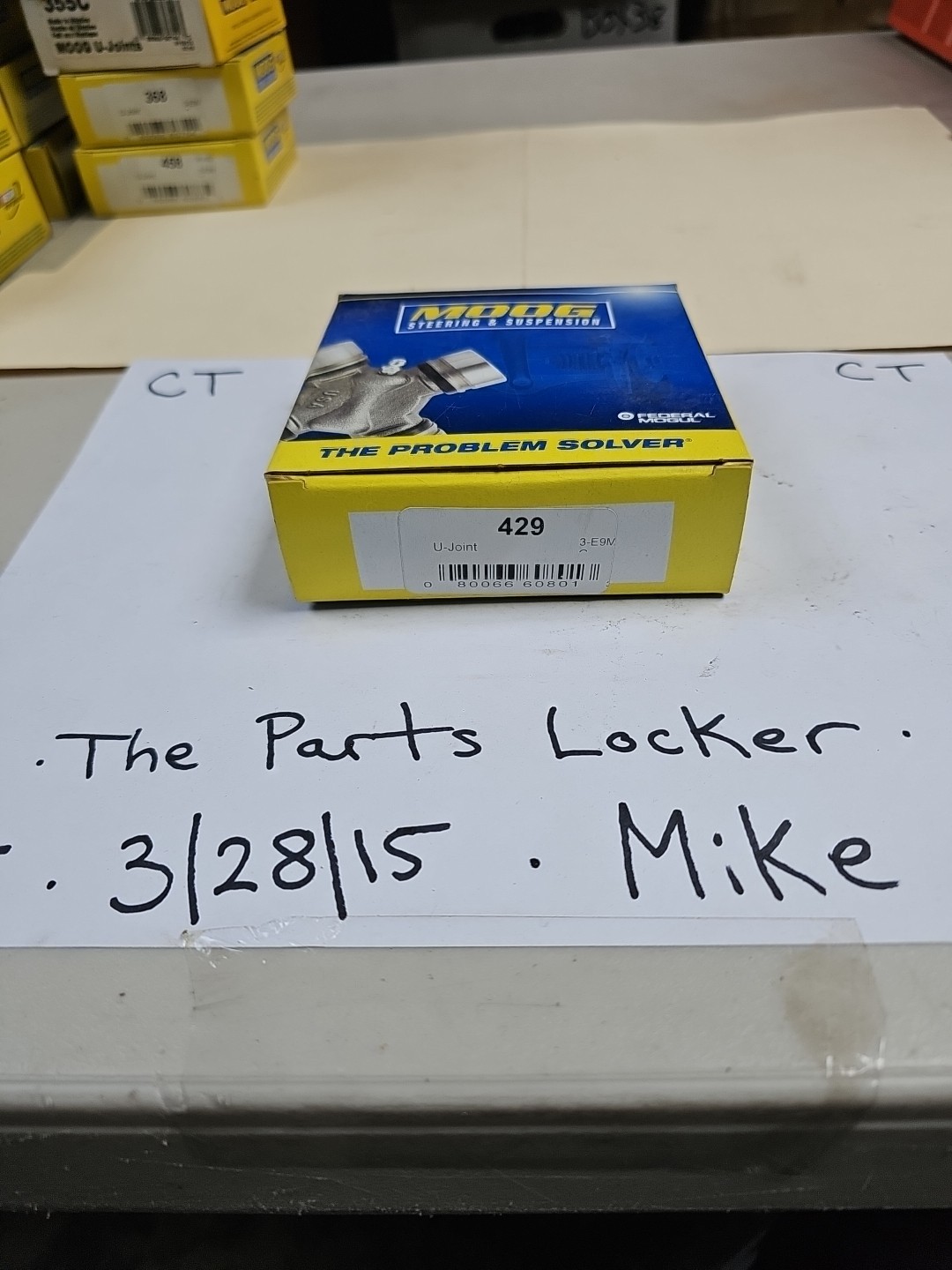 Moog Greasable Universal Joint U-Joint 429 Fits 1968-1972 International M1200 - Image 3