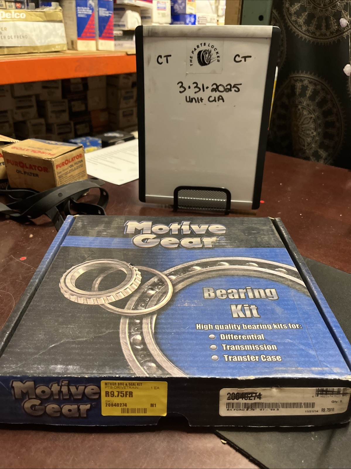 Motive Gear Bearing Kit R9.75FR