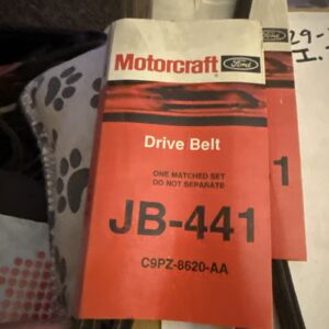 Motorcraft Belt Jb-441 Nos OEM Genuine Ford (1) Belt