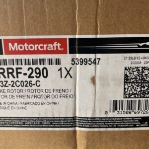 Motorcraft Disc Brake Rotor Rear BRRF-290 / Ford BL3Z-2C026-C F-150 2005-2010