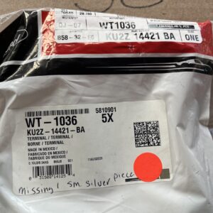 Motorcraft WT-1036, KU2Z-14421-BA Terminal, Jumper Harness Kit- Sold AS IS-