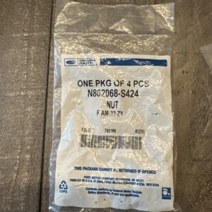 N802068S424 - NUT - ADJUSTING SCREW - Ford