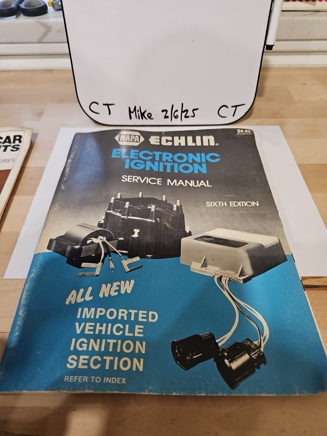 NAPA Echlin Electronic Ignition Service Manual 6th Edition Ford GM Chrysler