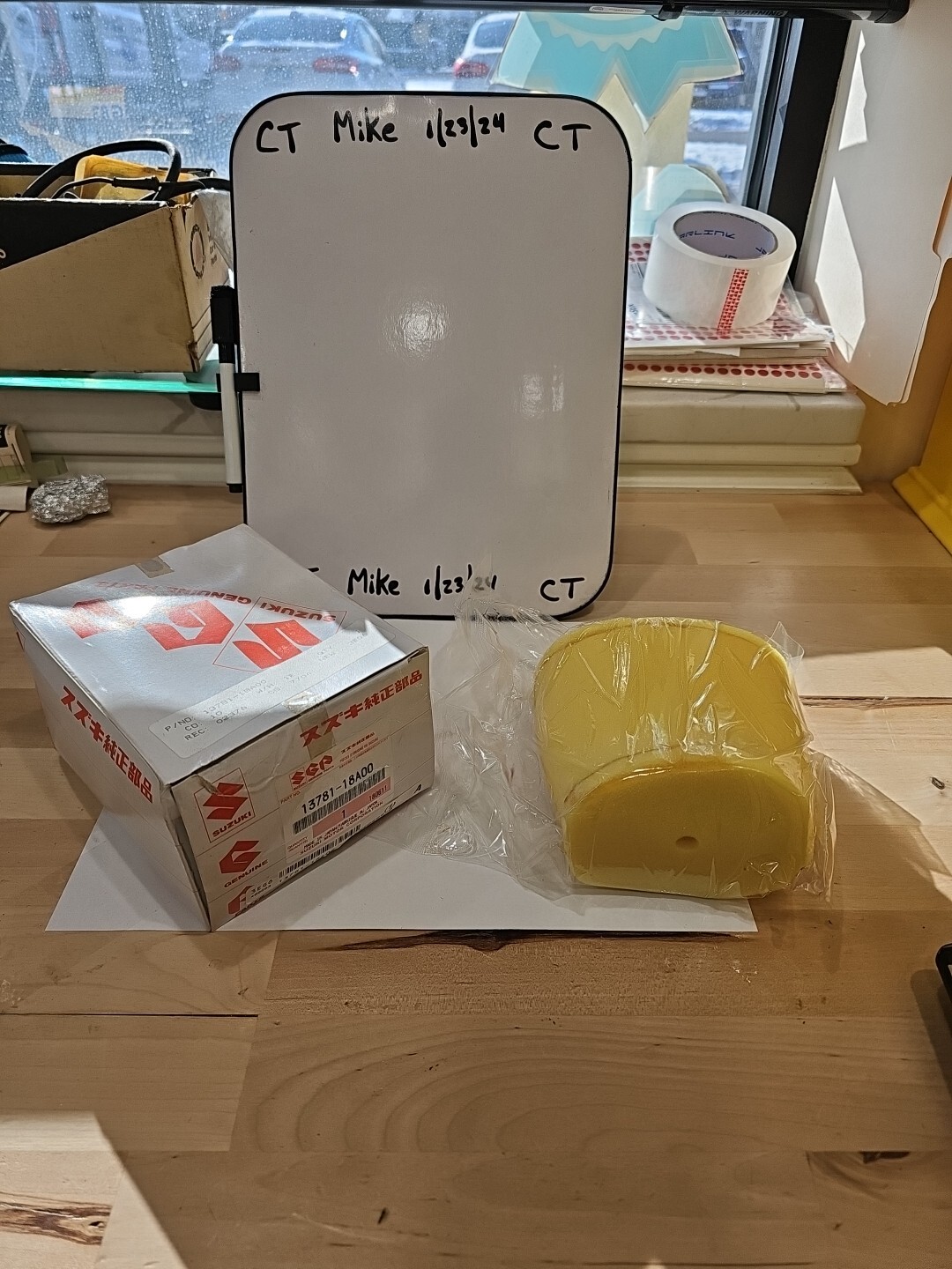 NEW 1985 - 1993 GENUINE SUZUKI QUADRUNNER 230 LT230 OEM AIR FILTER 13781-18A00