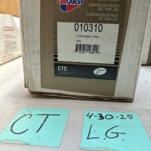 NEW CARQUEST A/C Compressor 010310
